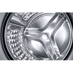 Samsung WW90DG6U25LBU4 fekete, elöltöltős, max.1400ford., 9 kg, mosógép (Újszerű)