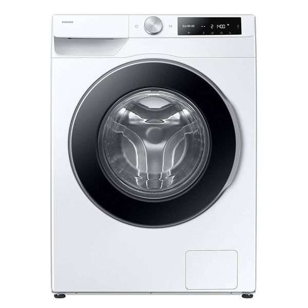 Samsung WW90DG6U25LEU4 fehér, elöltöltős, max.1400ford., 9 kg, mosógép (Újszerű)