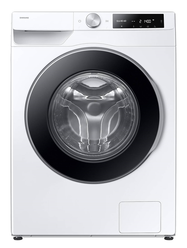 Samsung WW90DG6U25LEU4 fehér, elöltöltős, max.1400ford., 9 kg, mosógép (Újszerű)