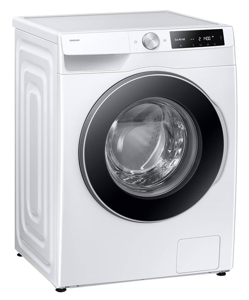Samsung WW90DG6U25LEU4 fehér, elöltöltős, max.1400ford., 9 kg, mosógép (Újszerű)