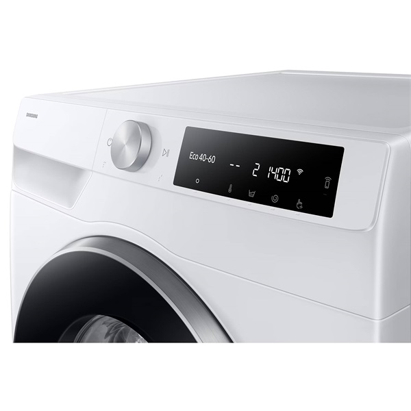 Samsung WW90DG6U25LEU4 fehér, elöltöltős, max.1400ford., 9 kg, mosógép (Újszerű)