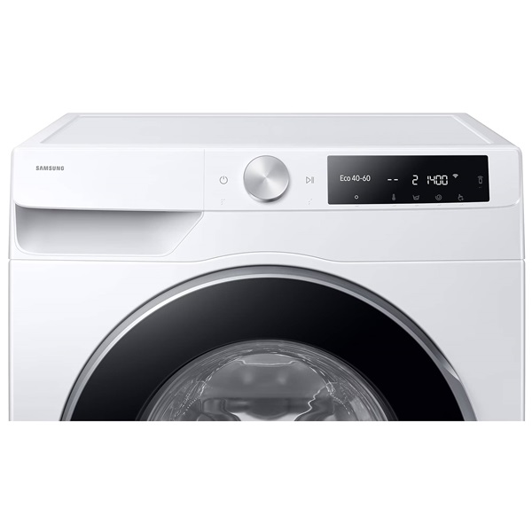 Samsung WW90DG6U25LEU4 fehér, elöltöltős, max.1400ford., 9 kg, mosógép (Újszerű)