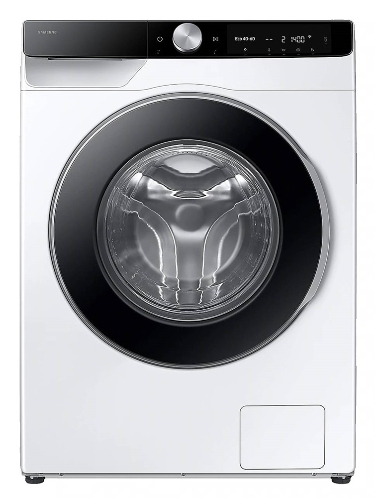 Samsung WW90DG6U25LKU4 fehér, elöltöltős, max.1400ford., 9 kg, mosógép (Újszerű)