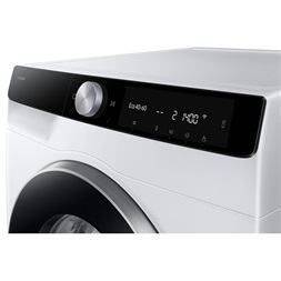 Samsung WW90DG6U25LKU4 fehér, elöltöltős, max.1400ford., 9 kg, mosógép (Újszerű)