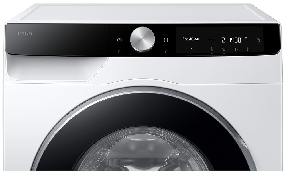 Samsung WW90DG6U85LKU4 fehér, elöltöltős, max.1400ford., 9 kg, mosógép
