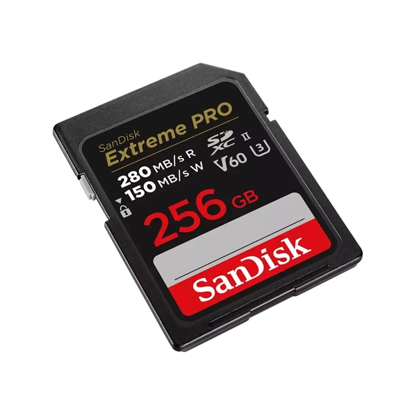 Sandisk 00226809 256GB SD Extreme Pro (SDXC V90 UHS-II) memóriakártya