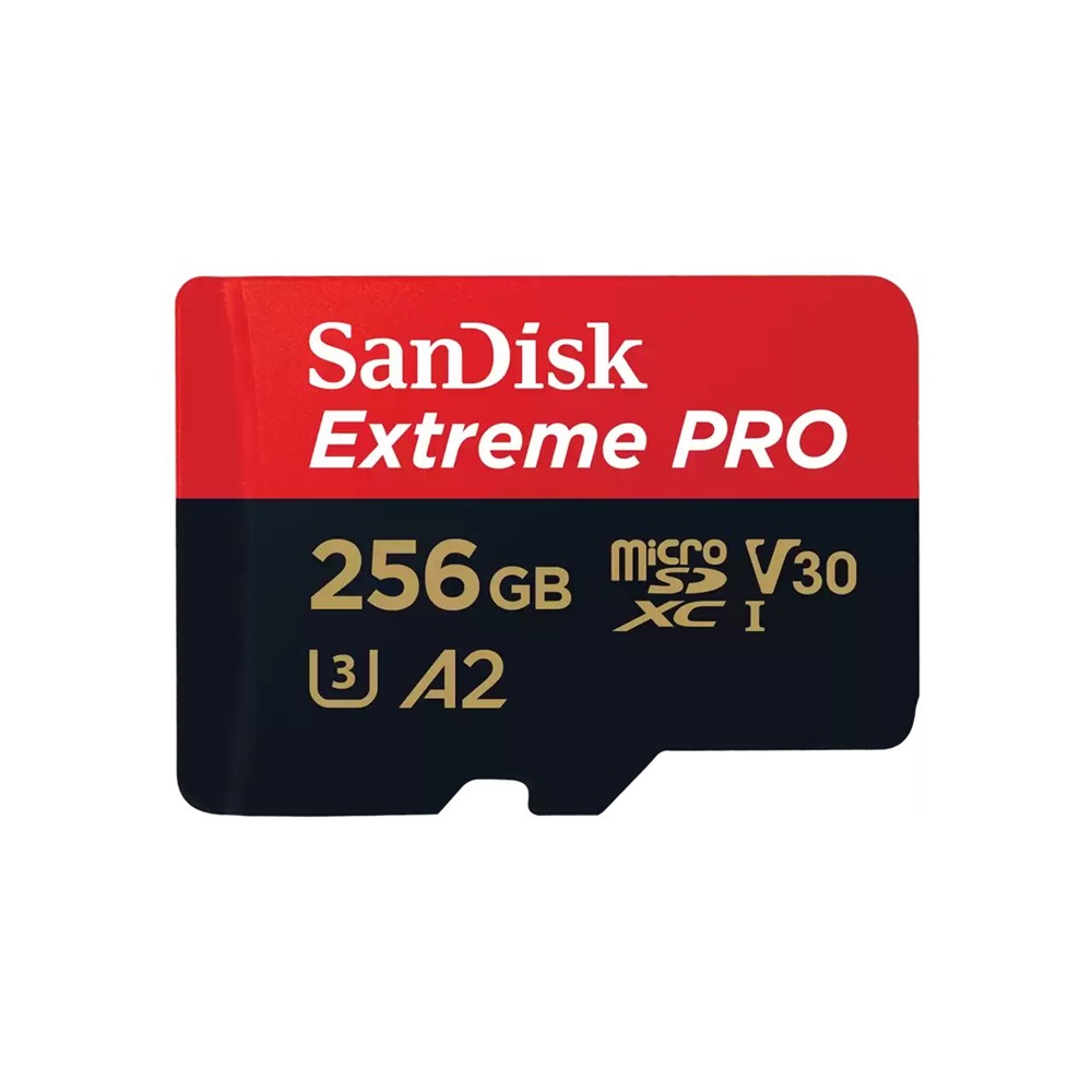 Sandisk 00214505 256GB SD micro Extreme Pro (SDXC Class 10 UHS-I U3) memóriakártya