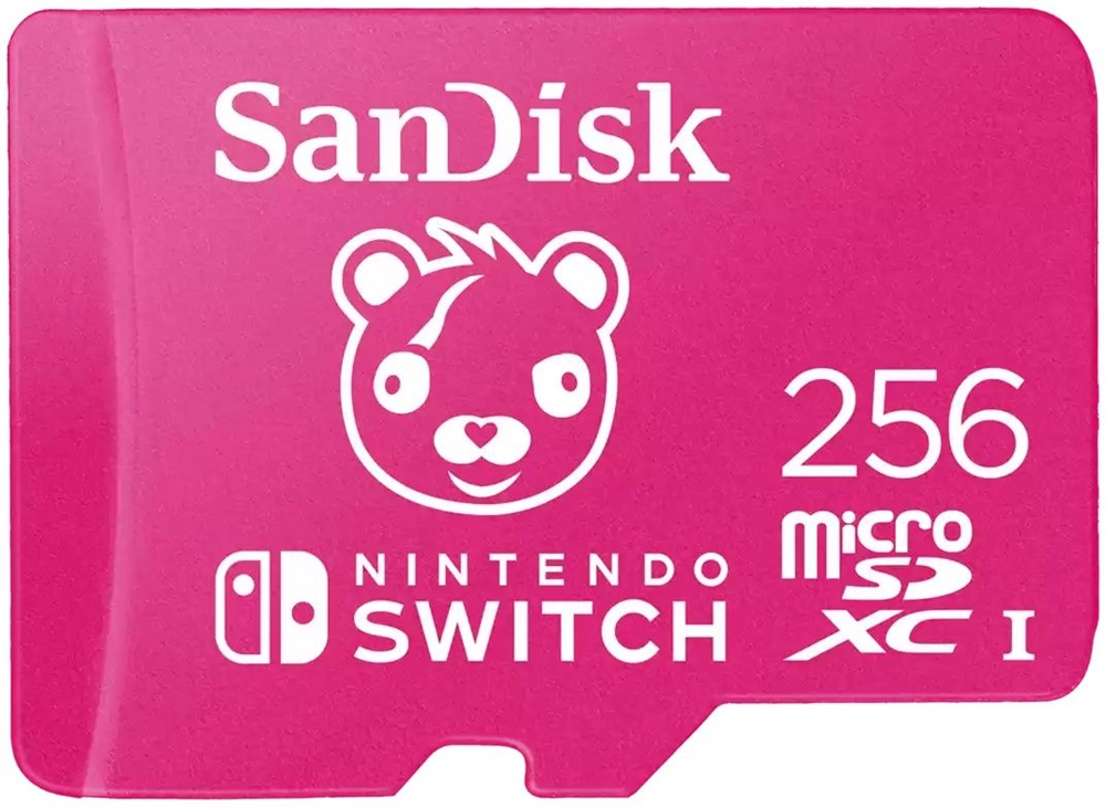 Sandisk 00215473 256GB SD micro Nintendo Switch (SDXC Class 10 UHS-I U3) memóriakártya