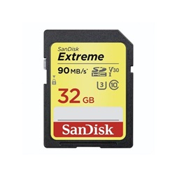Sandisk 00215402 32GB SD Extreme (SDHC Class 10 UHS-I U3) memóriakártya