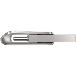 Sandisk 512GB USB3.1/Type-C Dual Drive Luxe Ezüst (186466) Flash Drive
