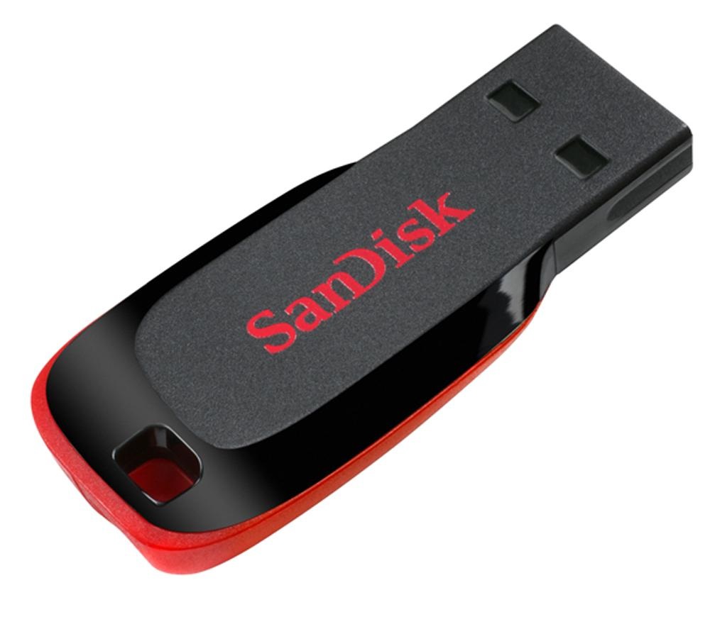 Sandisk 16GB USB2.0 Cruzer Blade Fekete-Piros (104336) Flash Drive