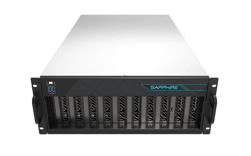 Sapphire INCA EP-10 AMD EPYC 3251 GPU szerver