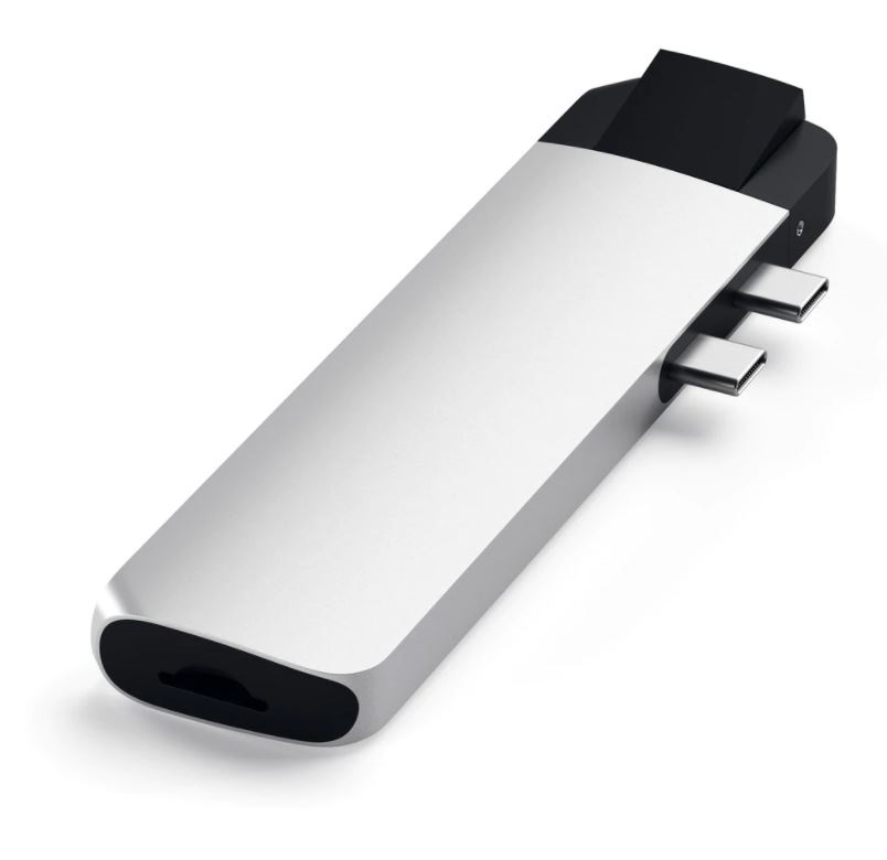 Satechi ST-TCPHES Aluminium PRO Type-C 4K HDMI ezüst HUB