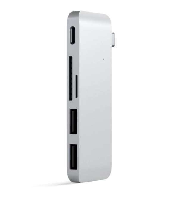 Satechi ST-TCUPS Aluminium Type-C ezüst HUB