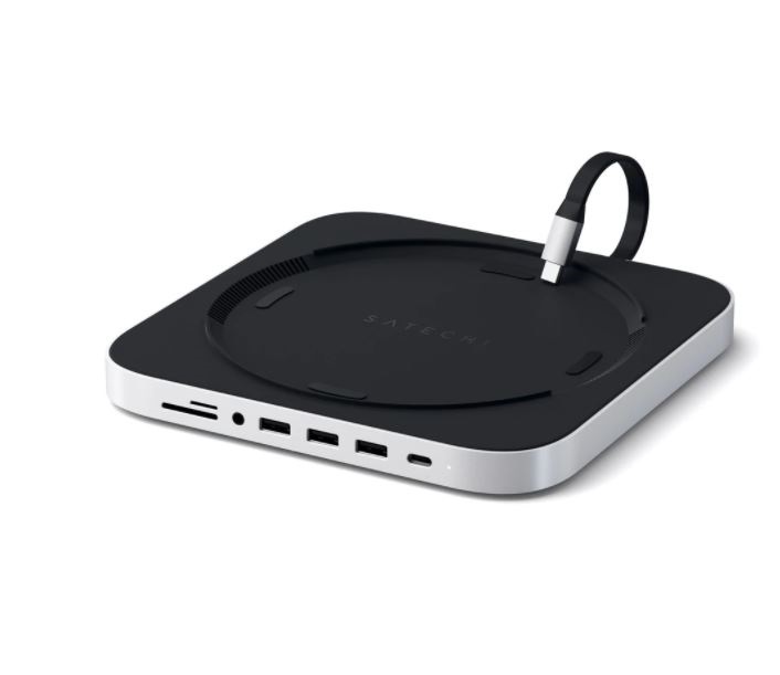 Satechi ST-ABHFS Type-C Mac Mini ezüst HUB és állvány
