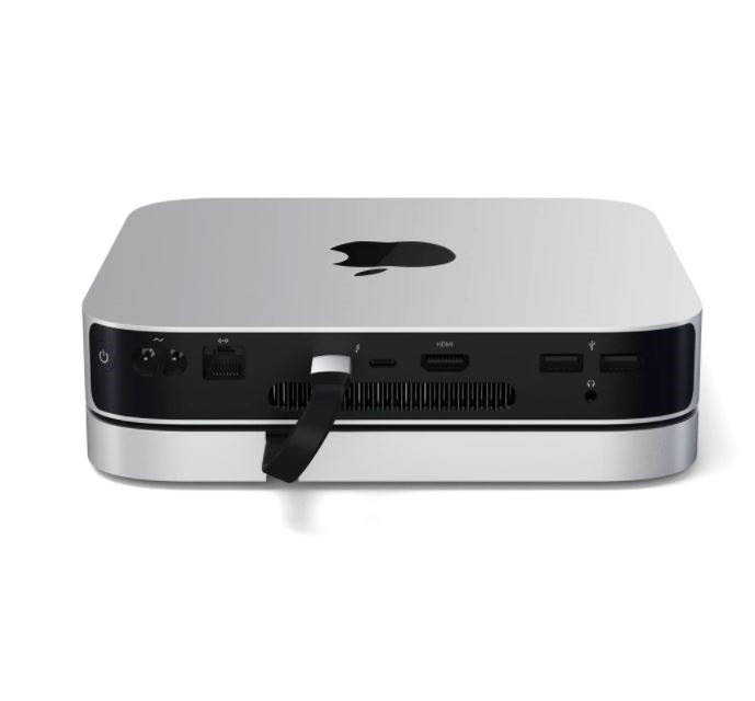 Satechi ST-ABHFS Type-C Mac Mini ezüst HUB és állvány