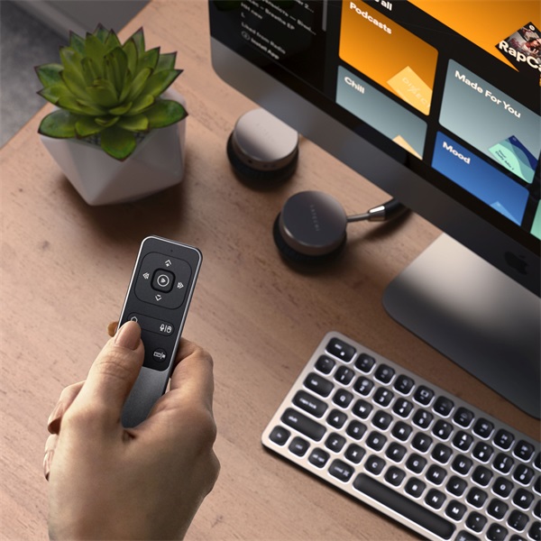 Satechi ST-BTMR2M R2 Bluetooth szürke távirányító (Újracsomagolt)