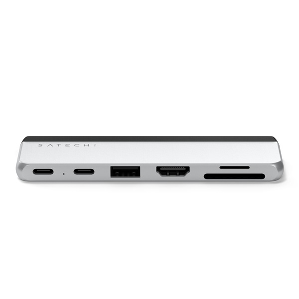 Satechi ST-HSP9P Dual Type-C Surface Pro 9 ezüst HUB
