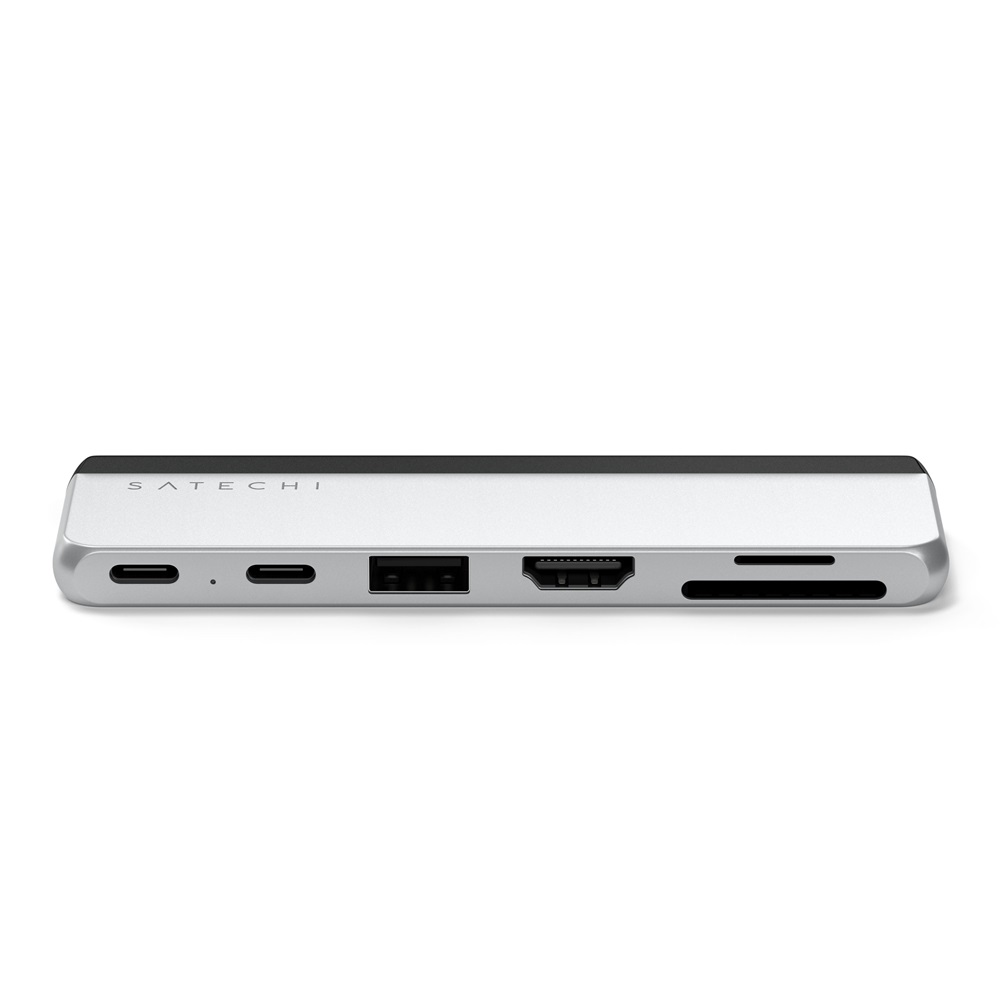 Satechi ST-HSP9P Dual Type-C Surface Pro 9 ezüst HUB