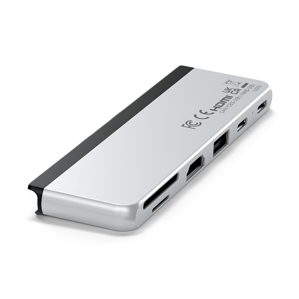 Satechi ST-HSP9P Dual Type-C Surface Pro 9 ezüst HUB