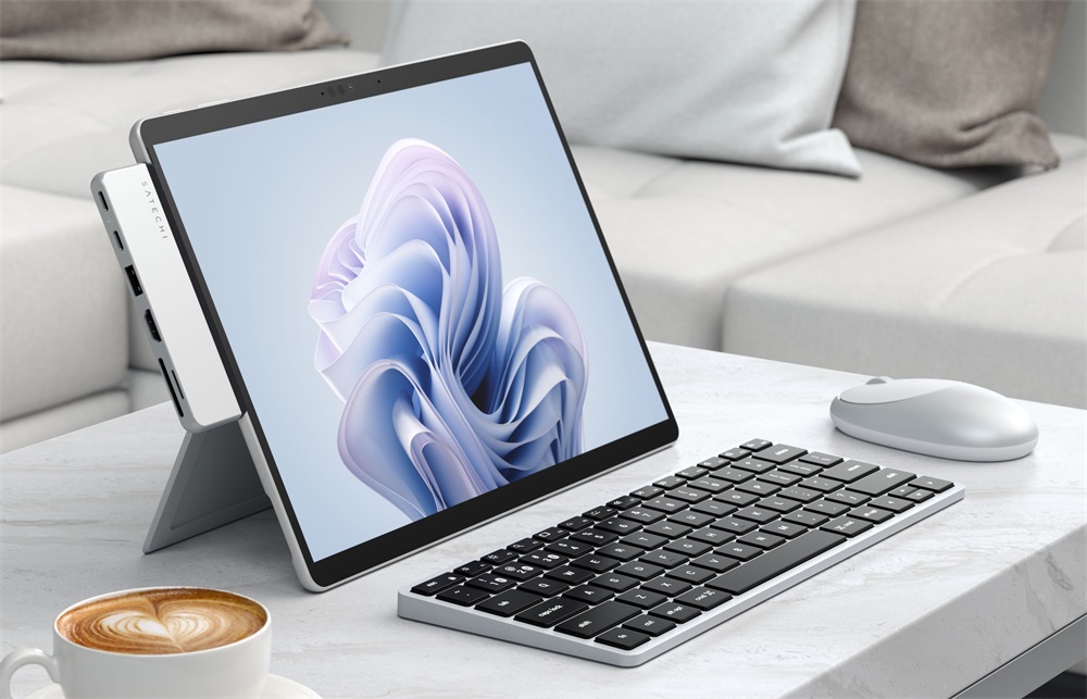 Satechi ST-HSP9P Dual Type-C Surface Pro 9 ezüst HUB