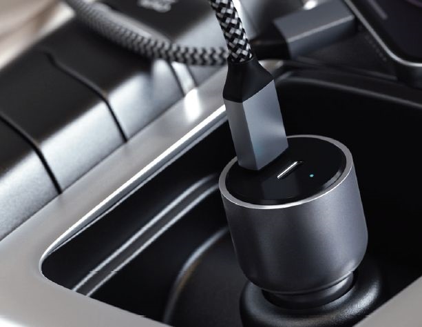 Satechi ST-U2C40CCM 40W 2xType-C asztroszürke autós töltő