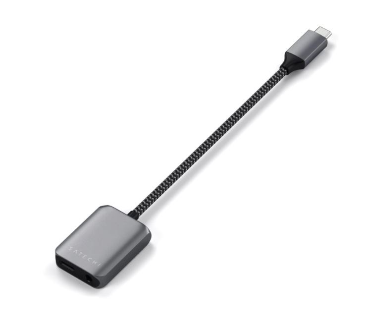 Satechi ST-UCAPDAM Type-C/3,5mm asztroszürke audio adapter