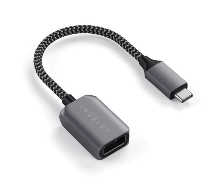 Satechi ST-UCATCM Type-C/USB asztroszürke kábel