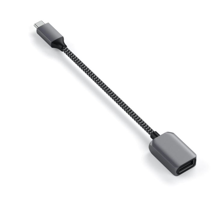 Satechi ST-UCATCM Type-C/USB asztroszürke kábel