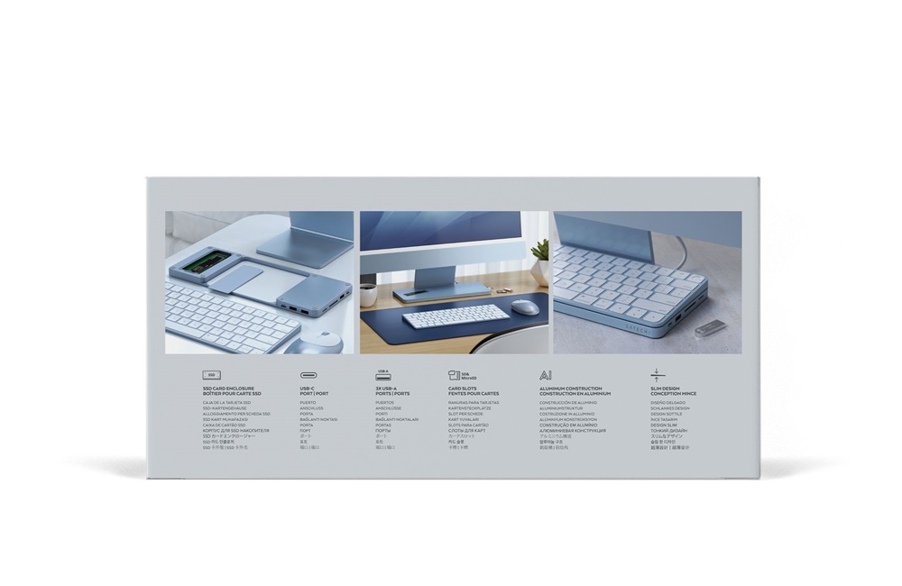 Satechi ST-UCISDB Slim 24" iMac Type-C kék dokkoló