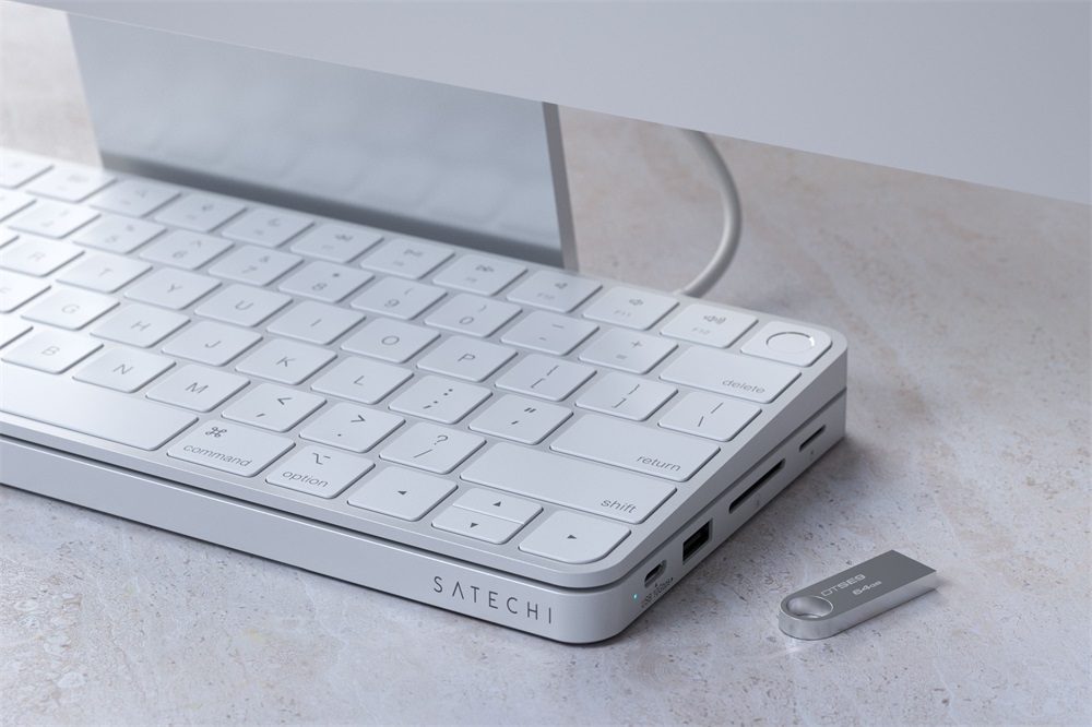 Satechi ST-UCISDS Slim 24" iMac Type-C ezüst dokkoló