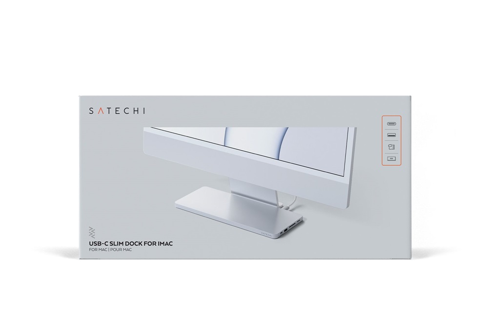 Satechi ST-UCISDS Slim 24" iMac Type-C ezüst dokkoló