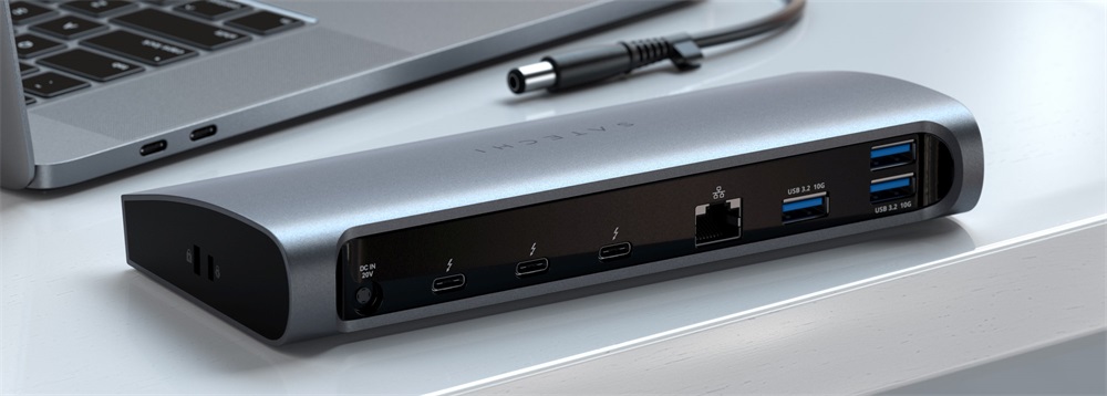 Satechi ST-UCT4DM-EU Thunderbolt 4 asztroszürke HUB