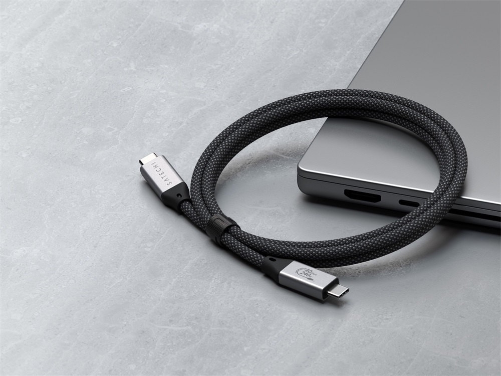 Satechi ST-YU4120M 1,2m USB 4 fekete kábel