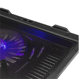 Sbox CP-19 fekete notebook hűtő