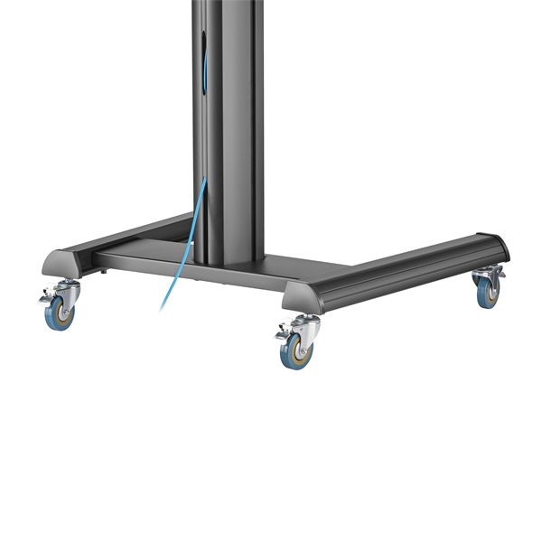 Sbox FS-446-2 FS-224-2 37"-70" VESA 600X400 álló mobil TV állvány