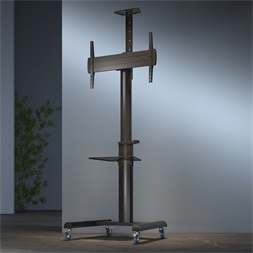 Sbox FS-446-2 FS-224-2 37"-70" VESA 600X400 álló mobil TV állvány