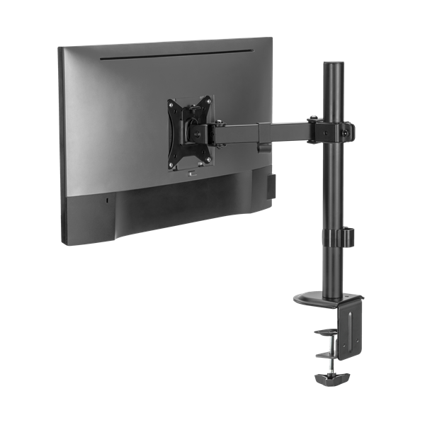 Sbox LCD-351/1-2 17"-32" dönthető, forgatható asztali monitor tartó konzol