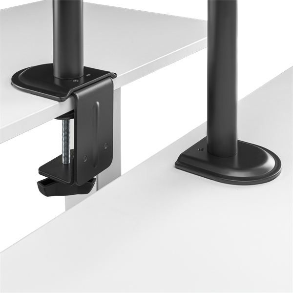Sbox LCD-352/2-2 17"-32" dönthető, forgatható asztali dual monitor tartó konzol