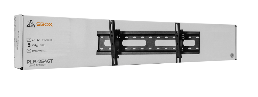 Sbox PLB-2546T-2 37"- 80" dönthető fali TV konzol