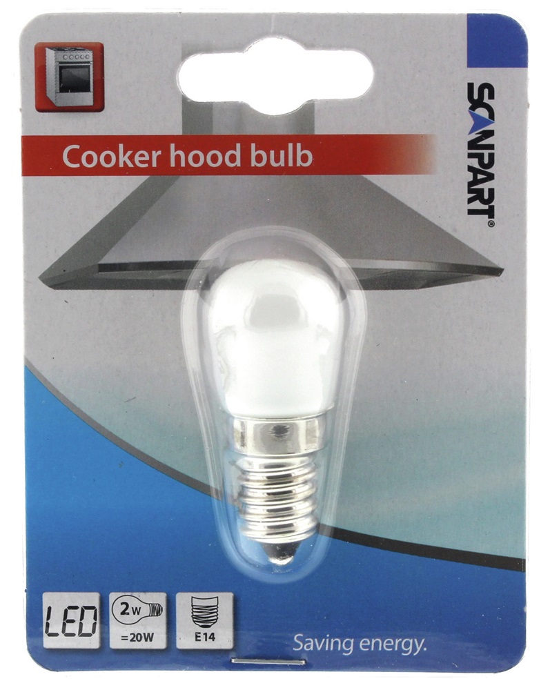 Scanpart 1140000042 E14 2W szagelszívós LED izzó