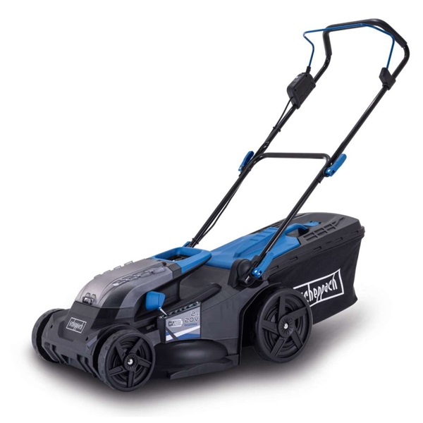 Scheppach BC-MP430-X indukciós motorral 4 az 1-ben 2x20V, IXES 20V (akku és töltő nélkül) akkus fűnyíró