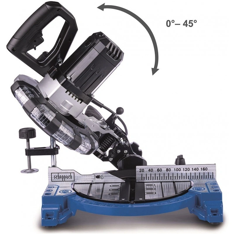 Scheppach HM 210 L - gérvágó fűrész lézerrel