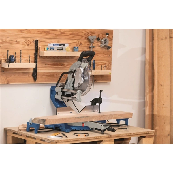 Scheppach HM 305 SL - gérvágó fűrész húzófunkcióval és lézerrel