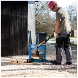 Scheppach HSC 130 - kőroppantó