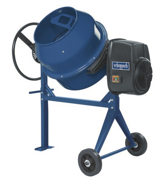Scheppach MIX 140 l 550 W betonkeverő