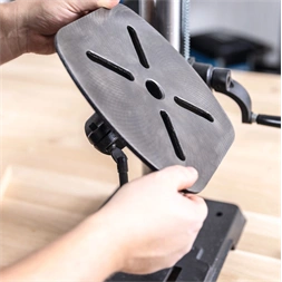 Scheppach TBM 300 Vario keresztlézerrel és LED-világítással oszlopos fúrógép