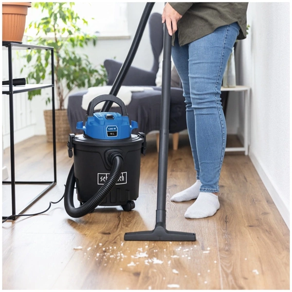 Scheppach VC 16 16 L-es száraz/nedves porszívó