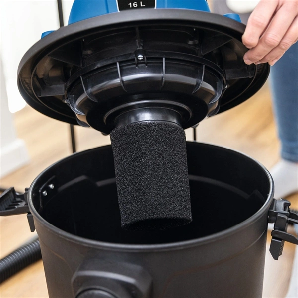 Scheppach VC 16 16 L-es száraz/nedves porszívó