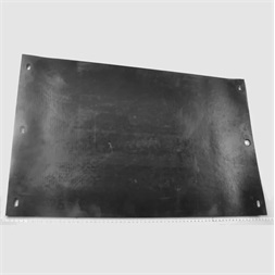 Scheppach műanyag HP 2500s lapvibrátorhoz- fekete (630 x 400 mm) talplemez